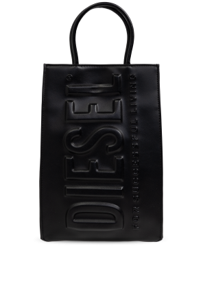【DIESEL】Cage-D Tote Xl Men's Cage-D-Convertible bag in CORDURA and ripstop | Black